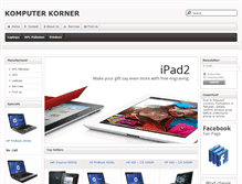 Tablet Screenshot of komputerkorner.net